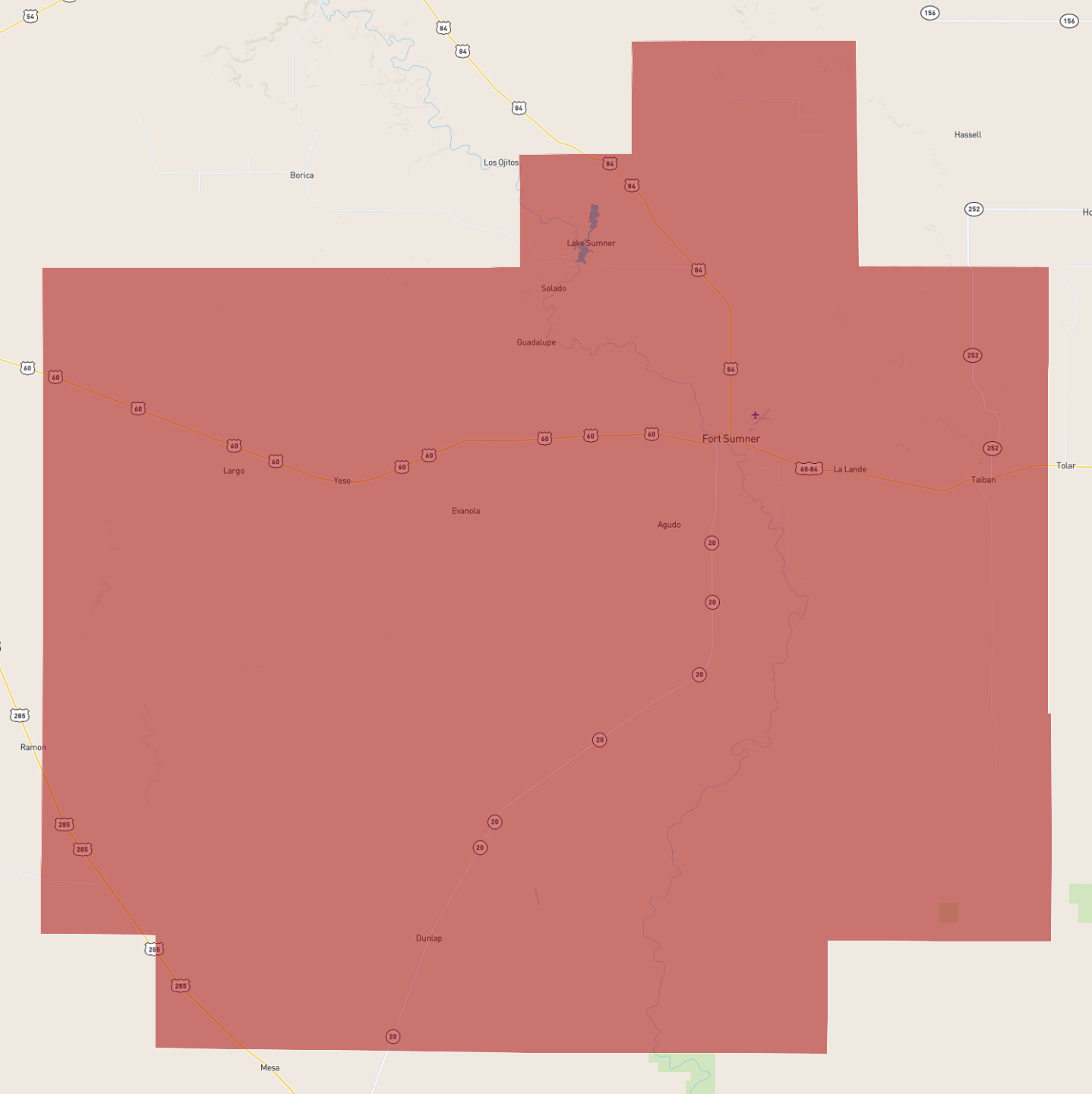 New Mexico De Baca County
