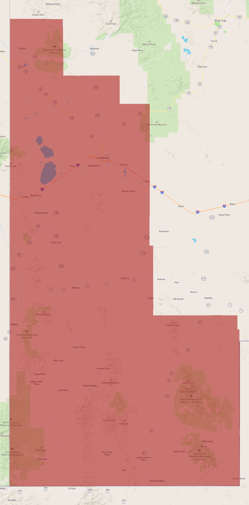 New Mexico Hidalgo County