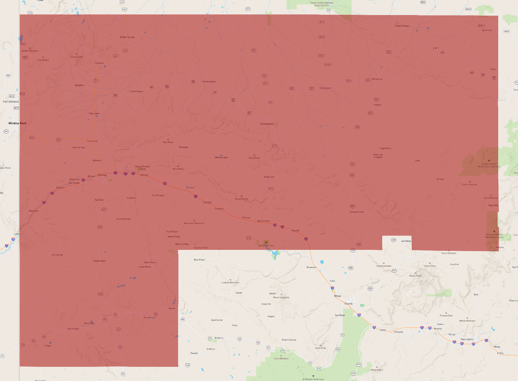 New Mexico McKinley County