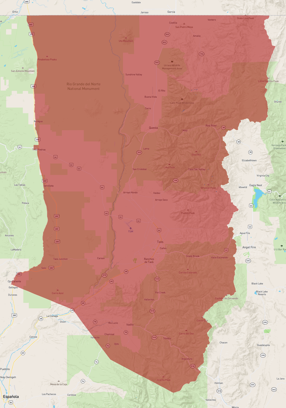 New Mexico Taos County