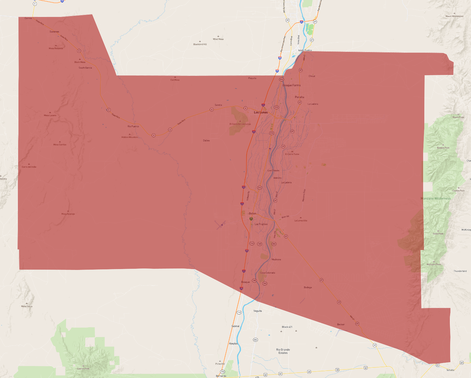 New Mexico Valencia County