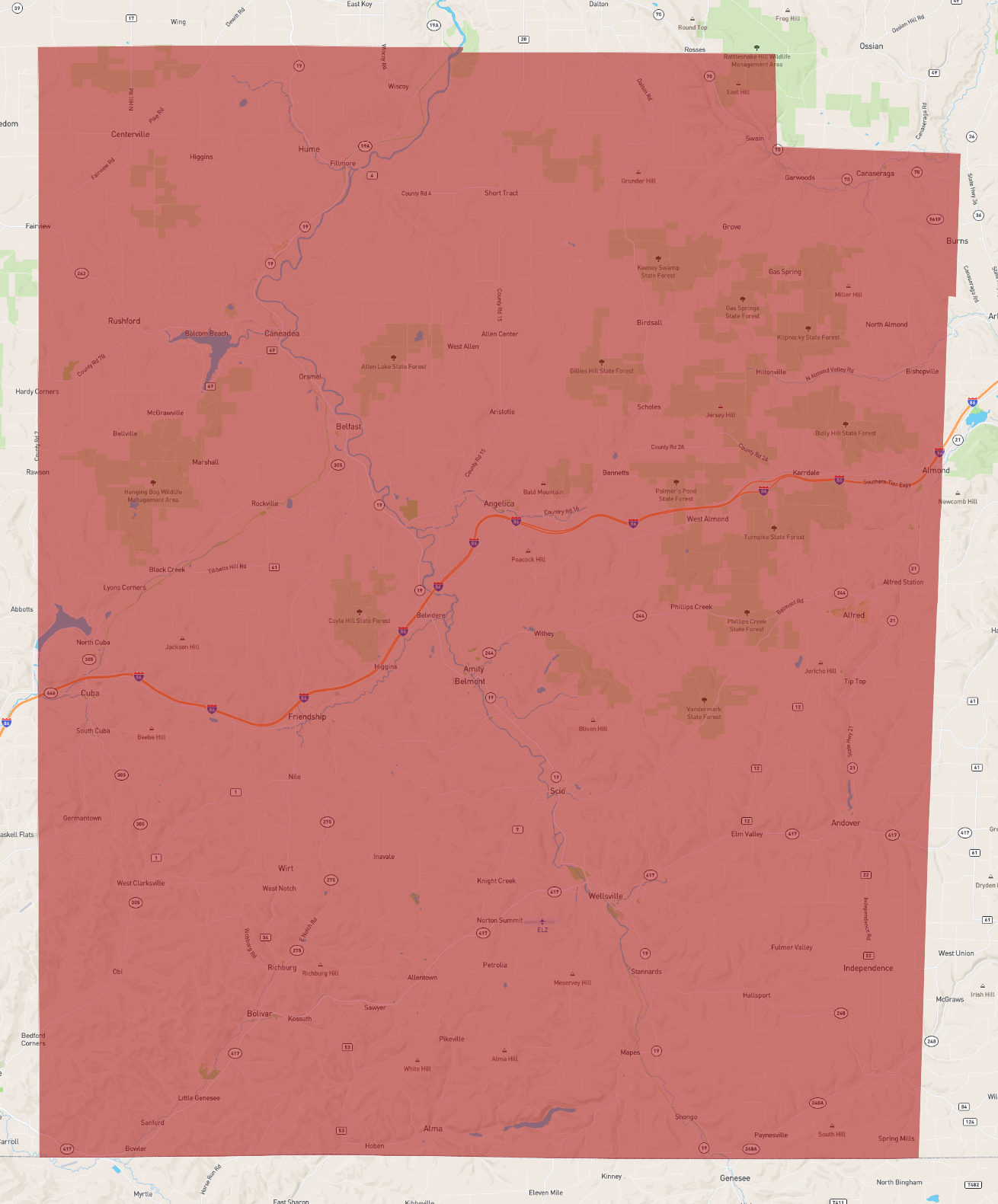 New York Allegany County