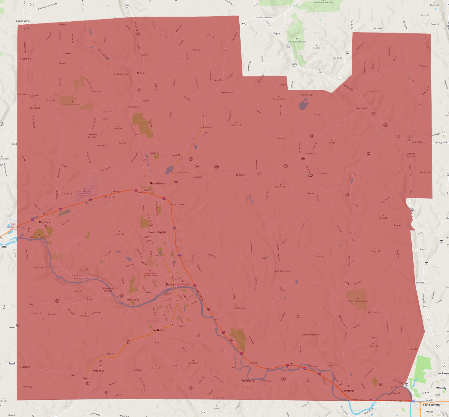 New York Chemung County