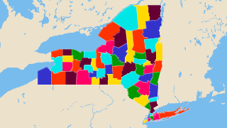 Counties in New York Thumbnail