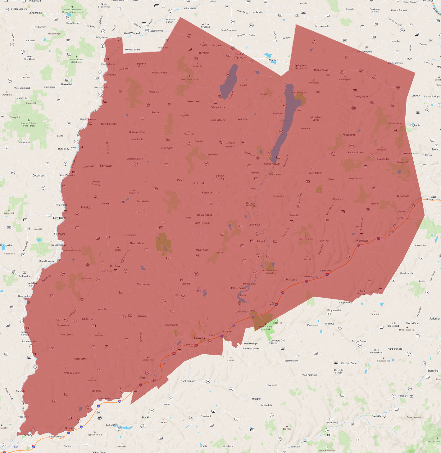 New York Otsego County