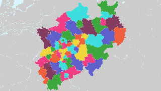 Land- und Stadtkreise in Nordrhein-Westfalen Thumbnail