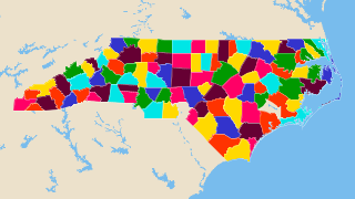 Counties in North Carolina Thumbnail