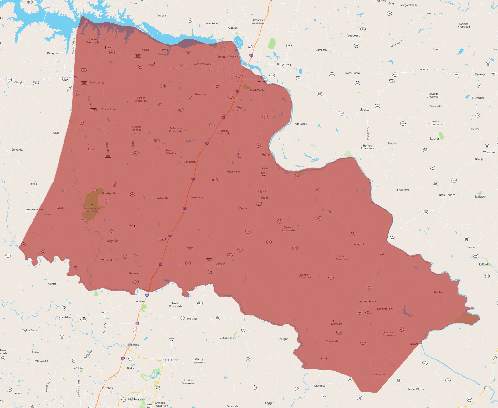 North Carolina Halifax County