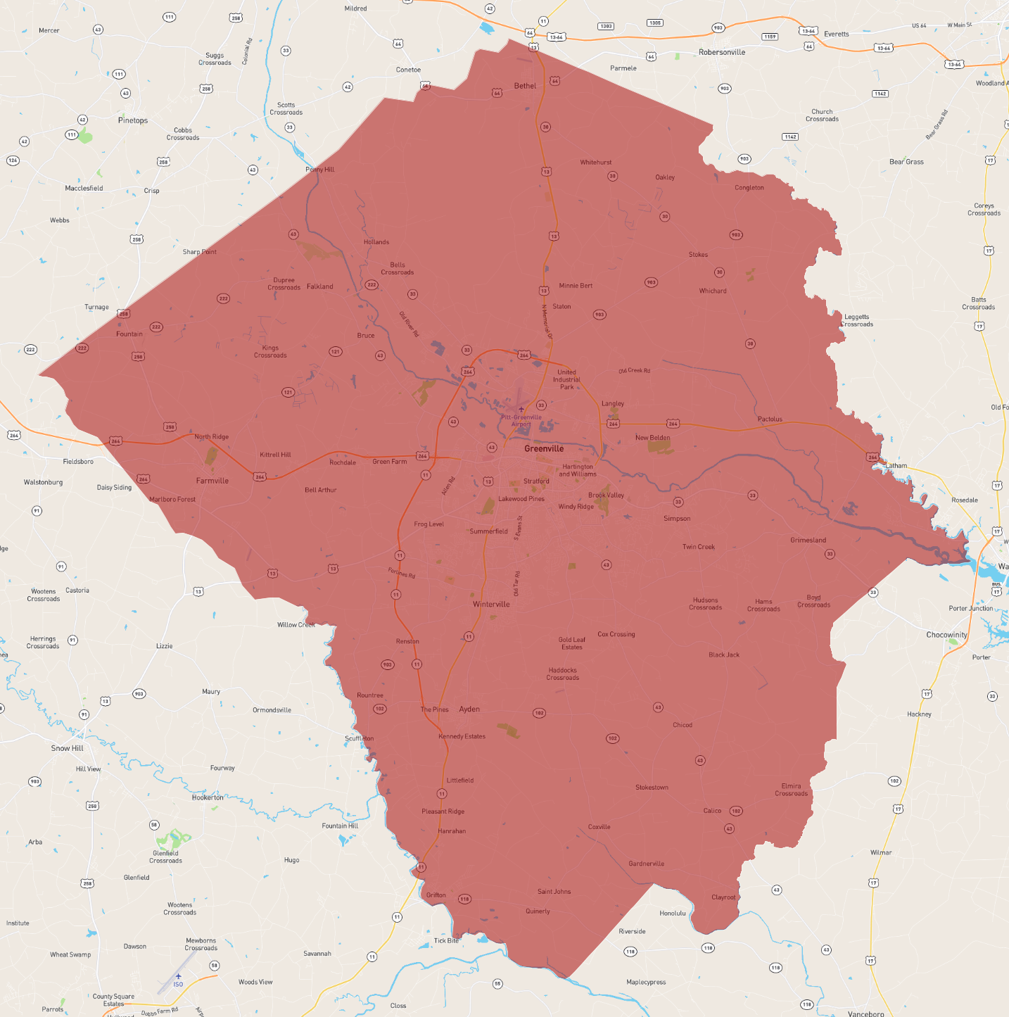 North Carolina Pitt County