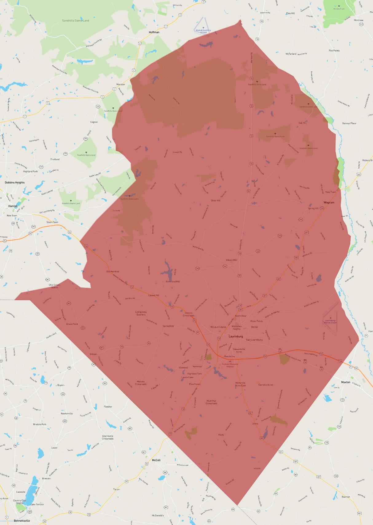 North Carolina Scotland County