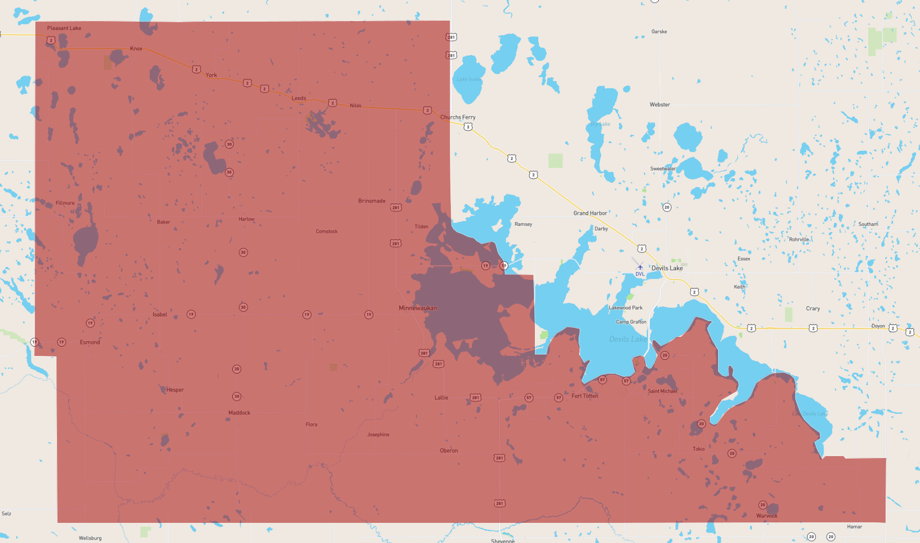 North Dakota Benson County