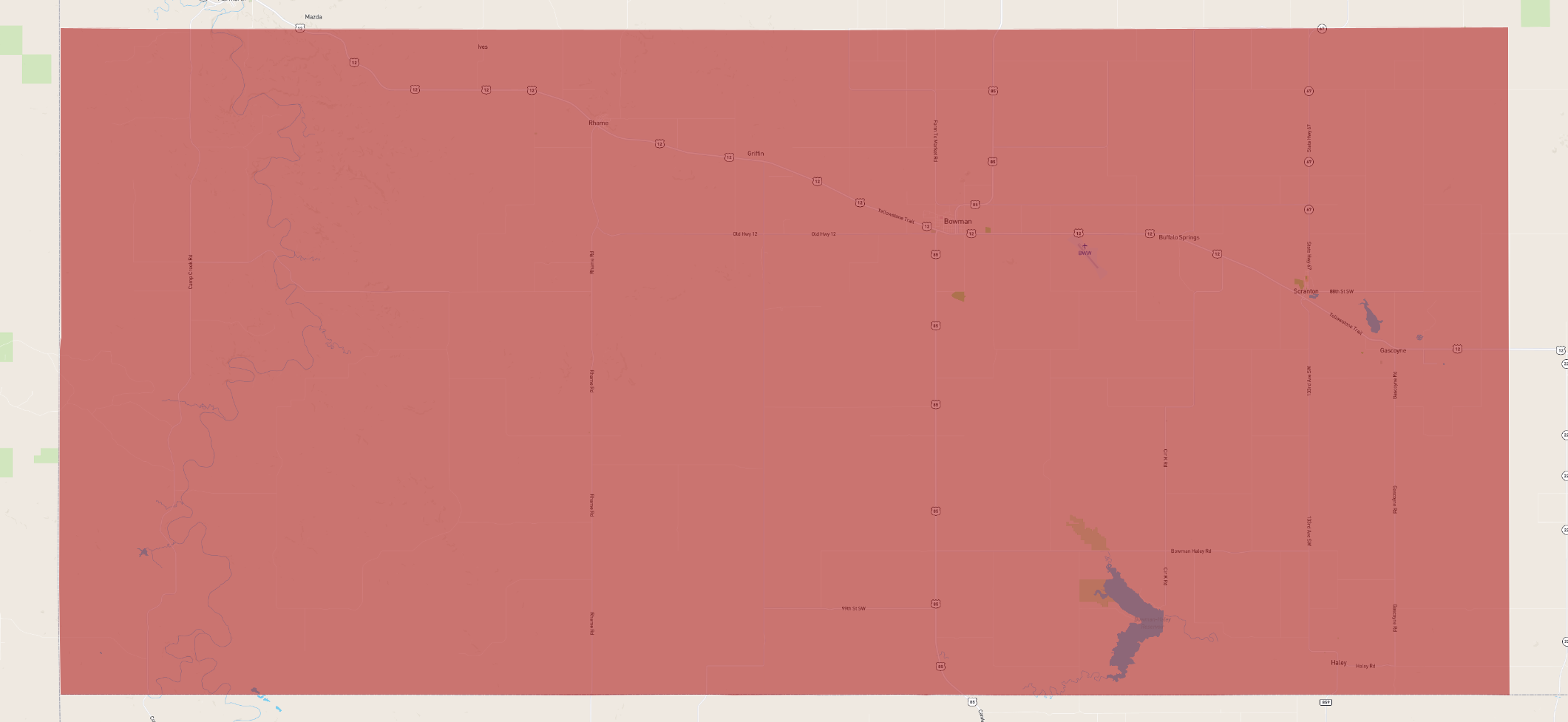 North Dakota Bowman County