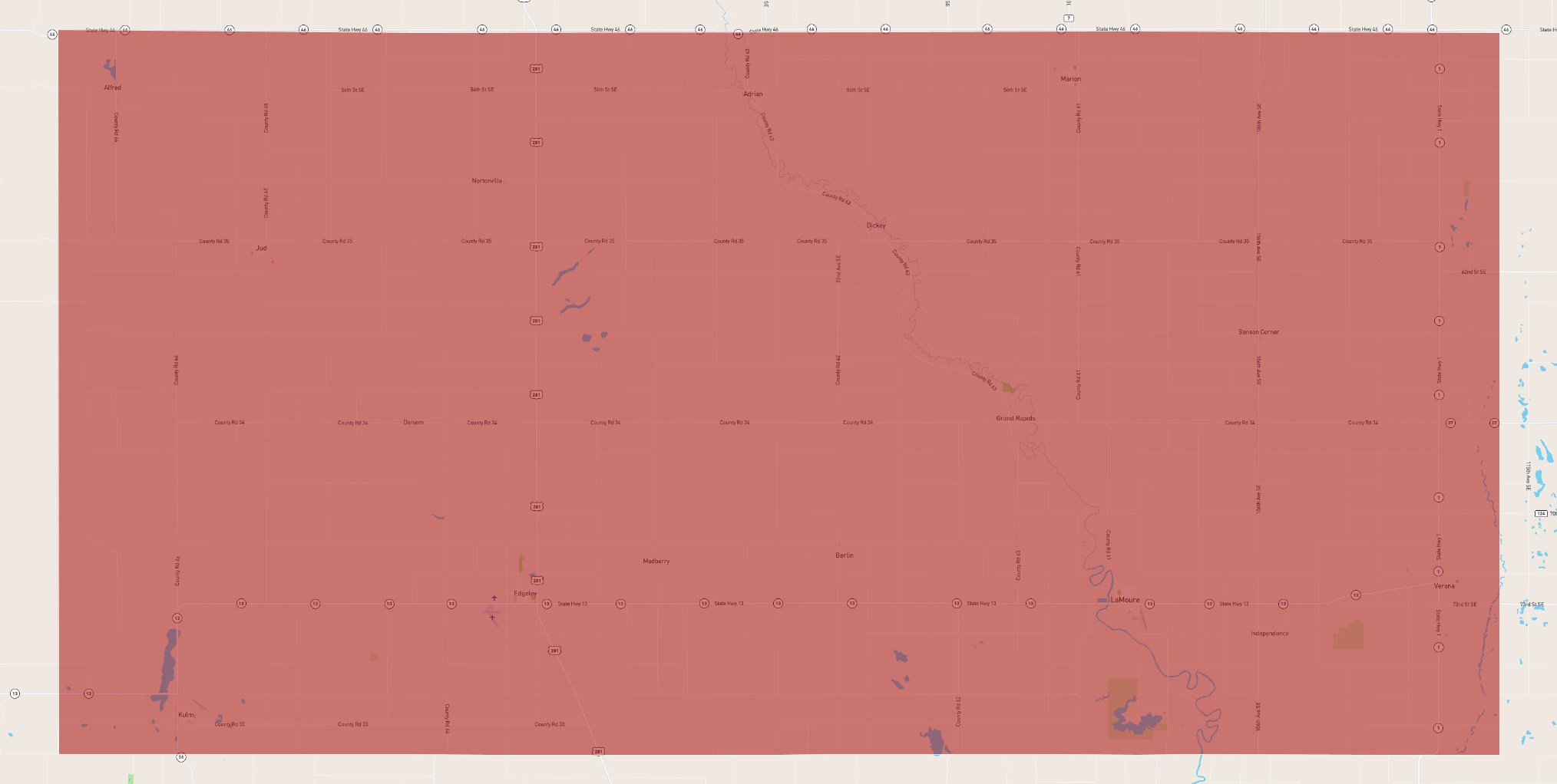 North Dakota LaMoure County