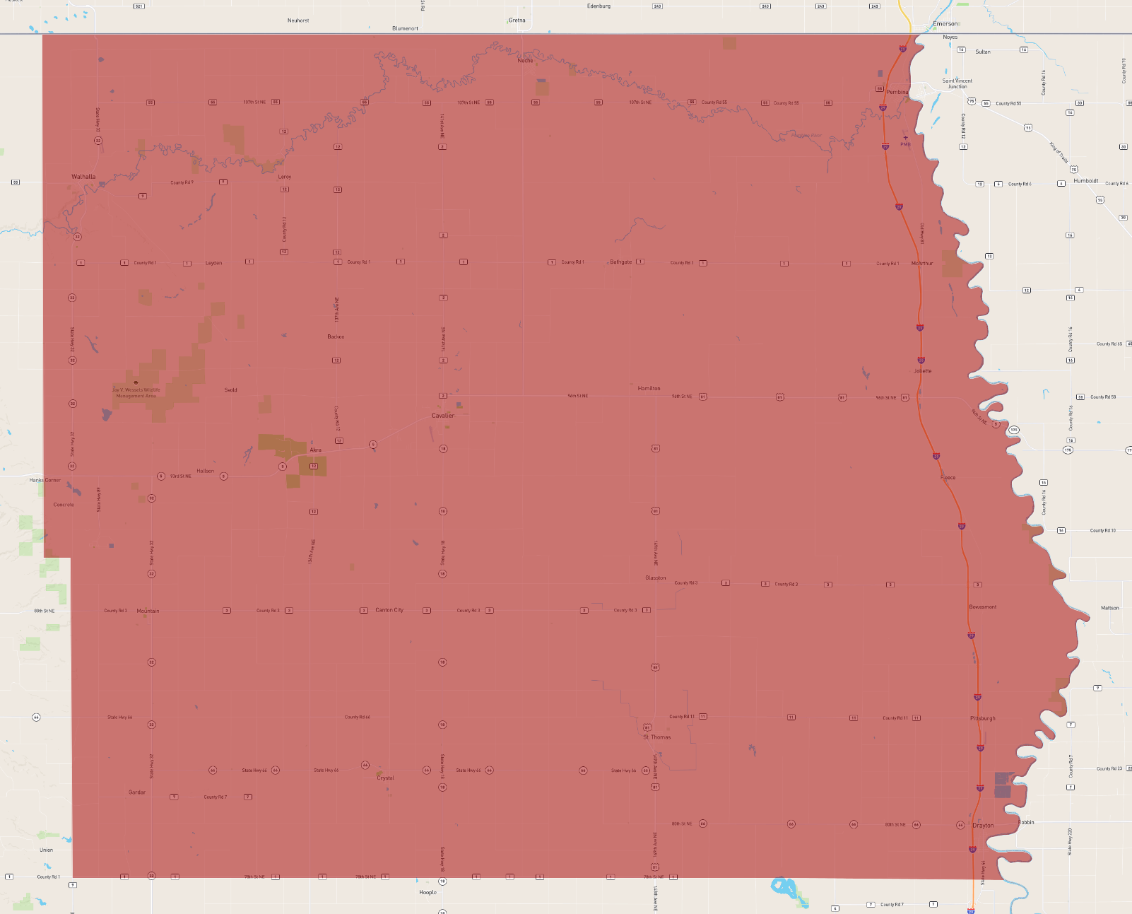 North Dakota Pembina County