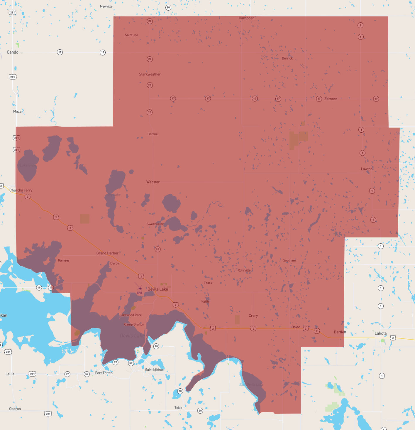 North Dakota Ramsey County