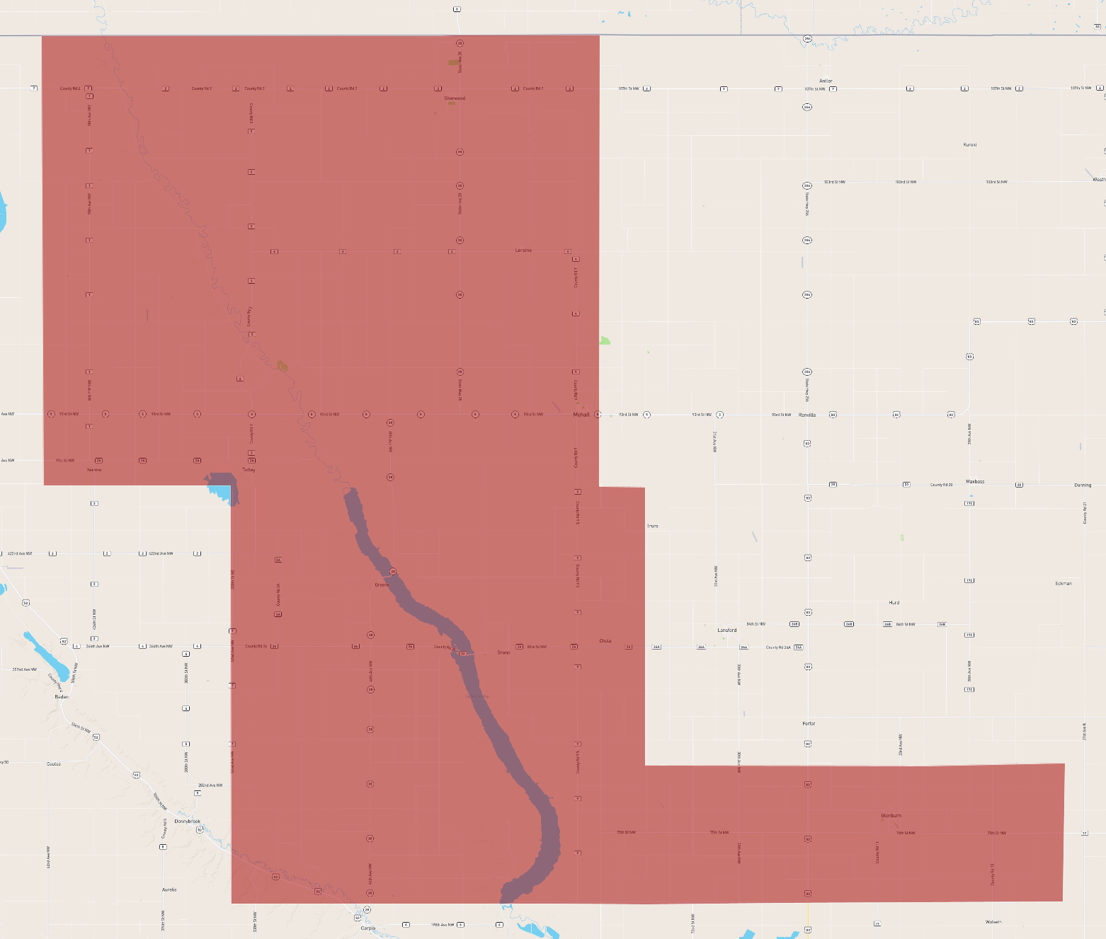 North Dakota Renville County