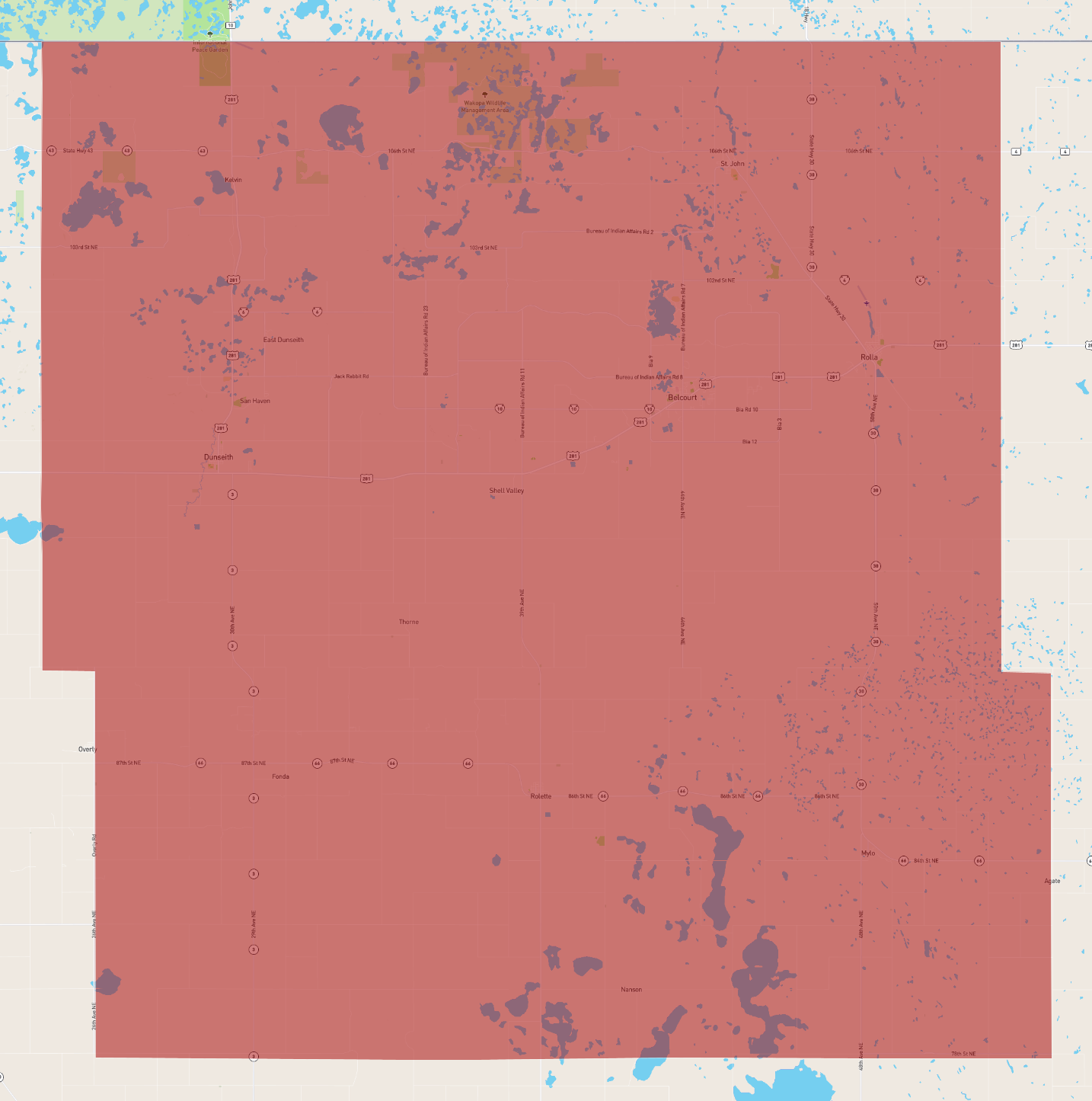 North Dakota Rolette County