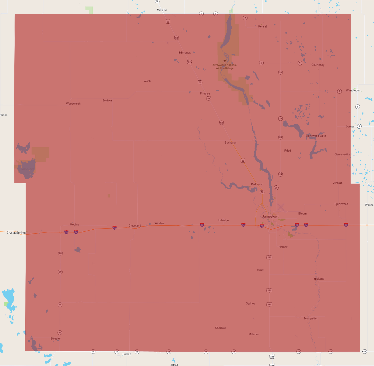 North Dakota Stutsman County
