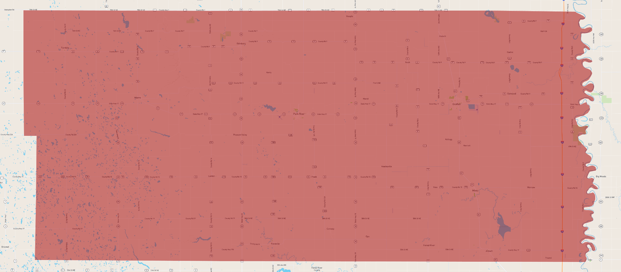 North Dakota Walsh County