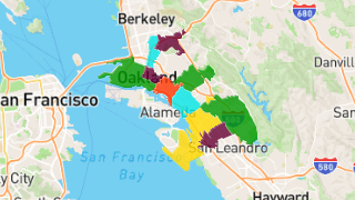 Zip Codes in Oakland Thumbnail
