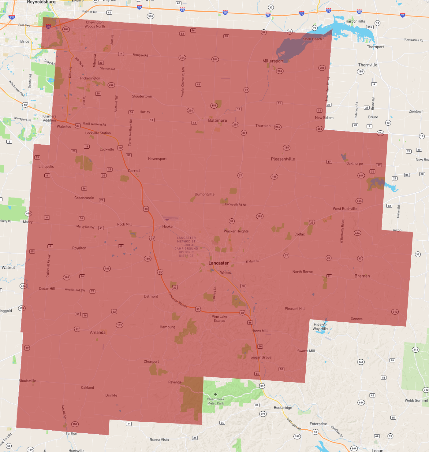 Ohio Fairfield County