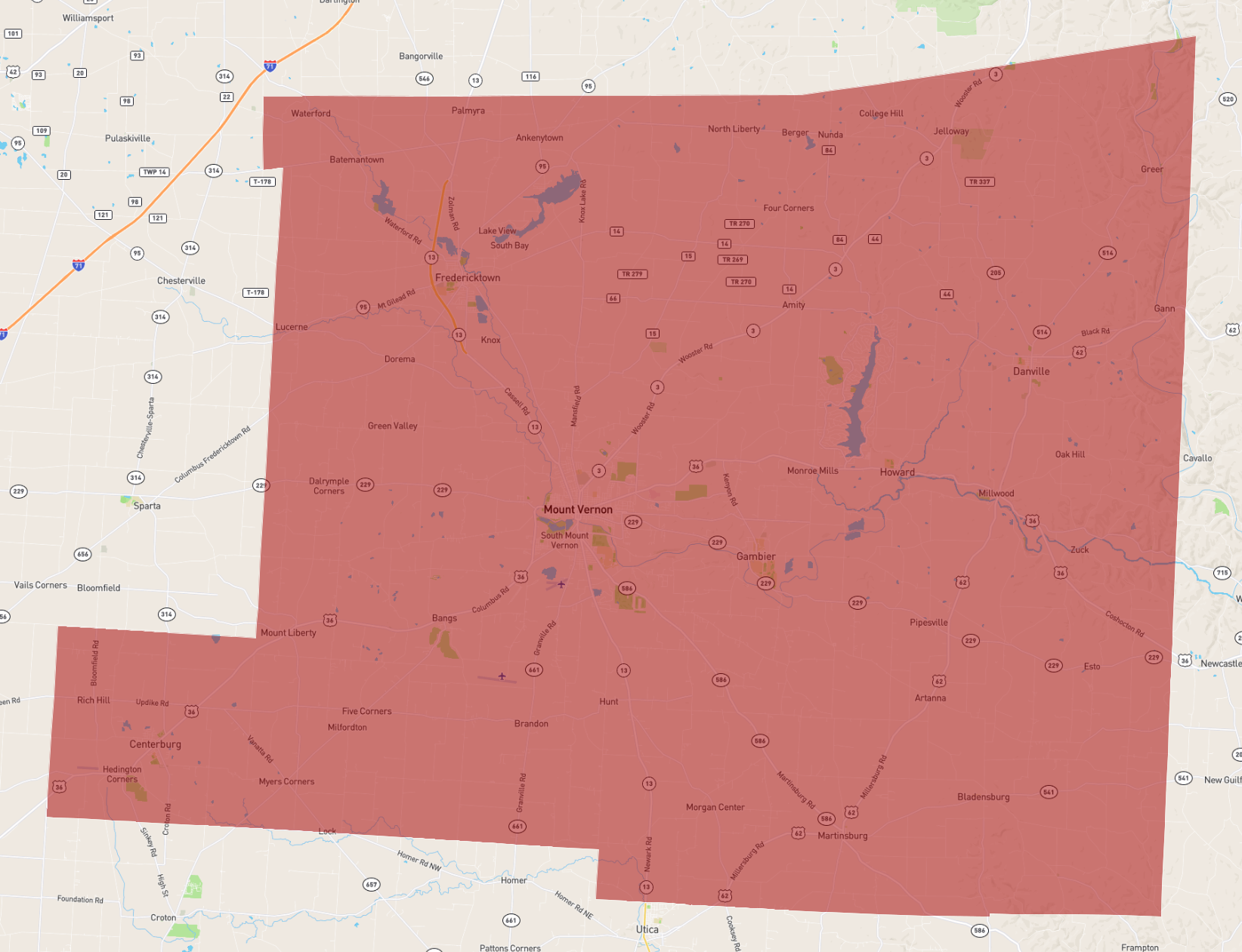 Ohio knox county
