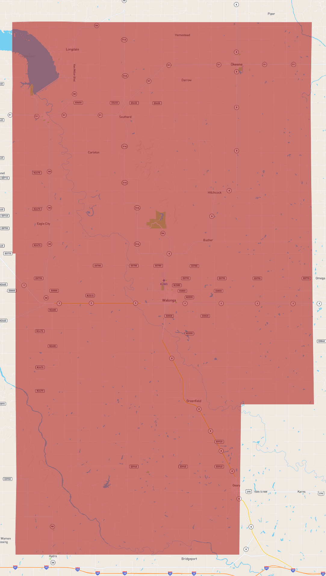 Oklahoma Blaine County