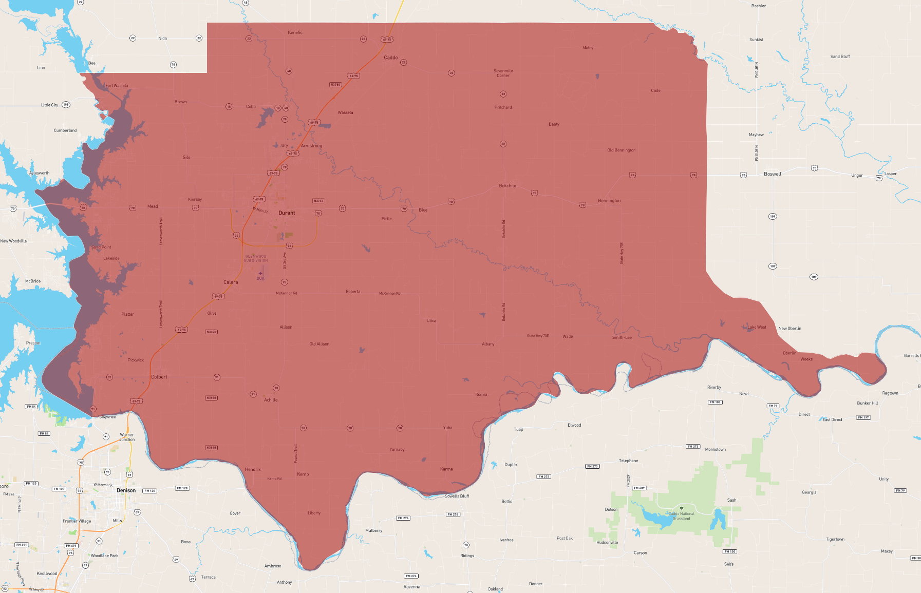 Oklahoma Bryan County