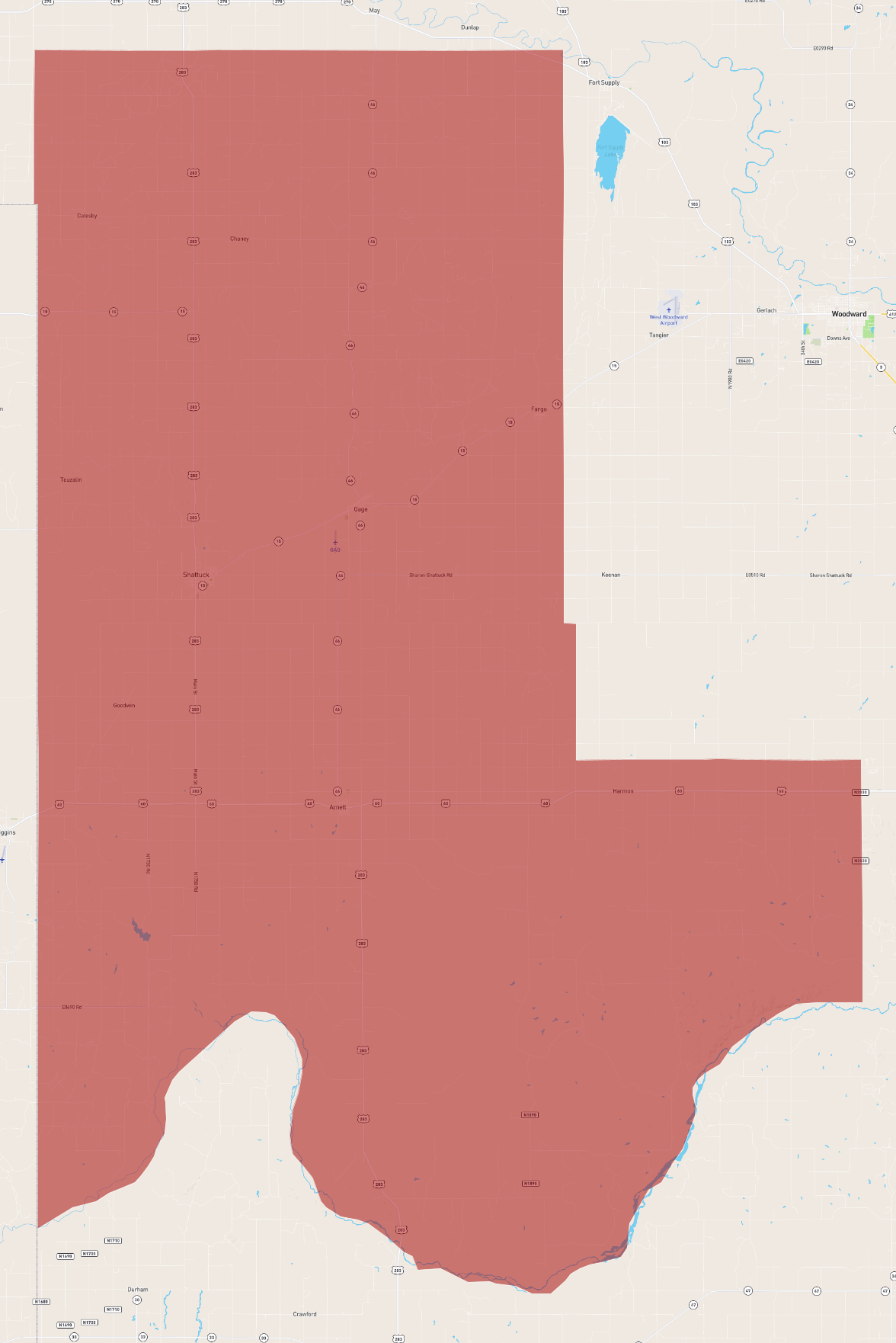 Oklahoma Ellis County