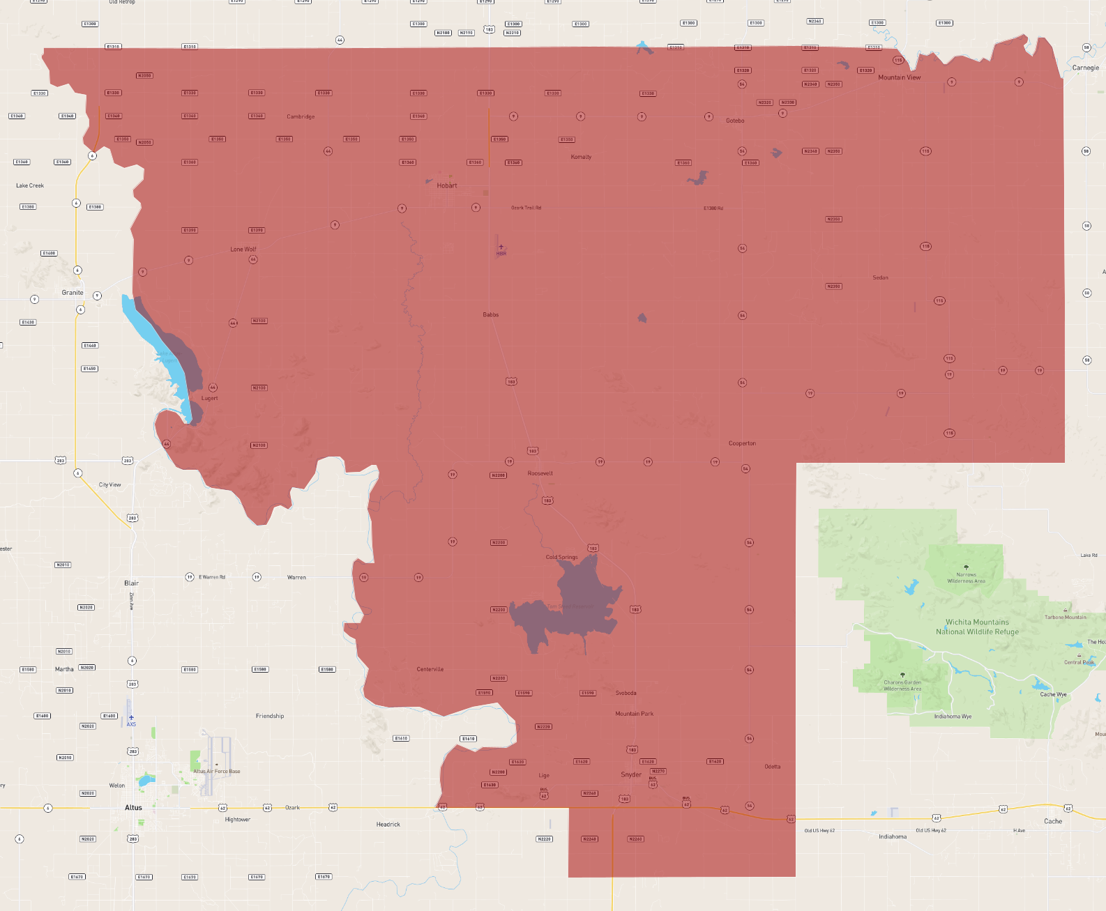 Oklahoma Kiowa County