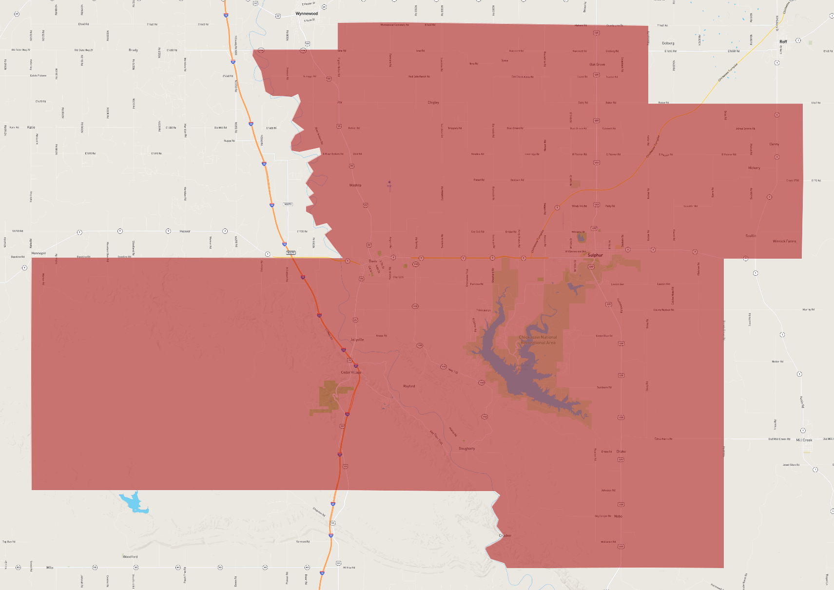 Oklahoma Murray County