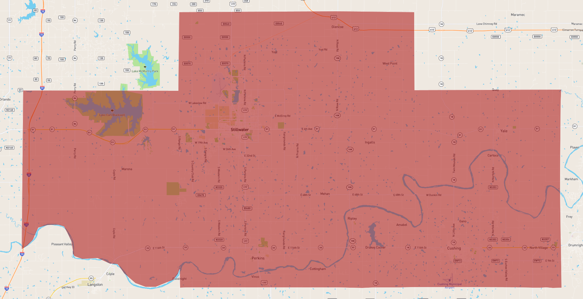 Oklahoma Payne County