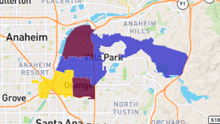 Zip Codes in Orange Thumbnail