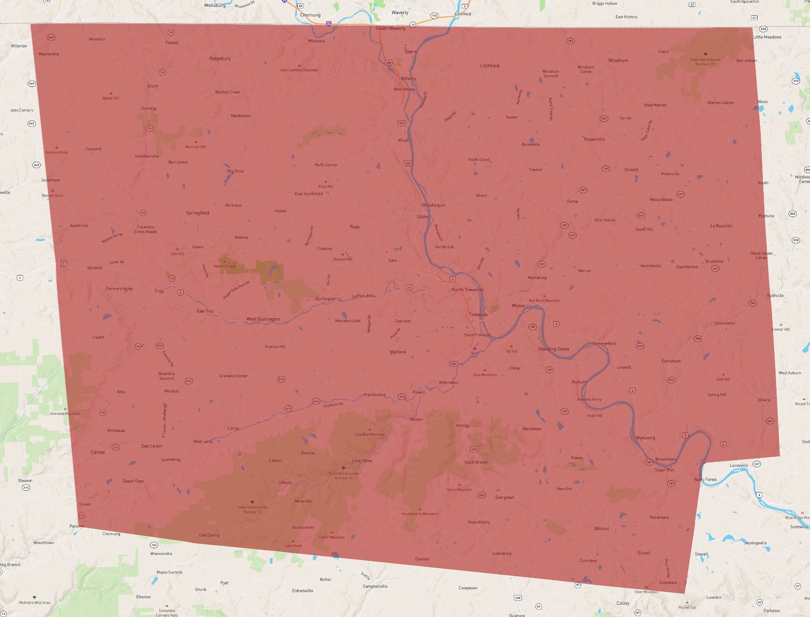 Pennsylvania Bradford County