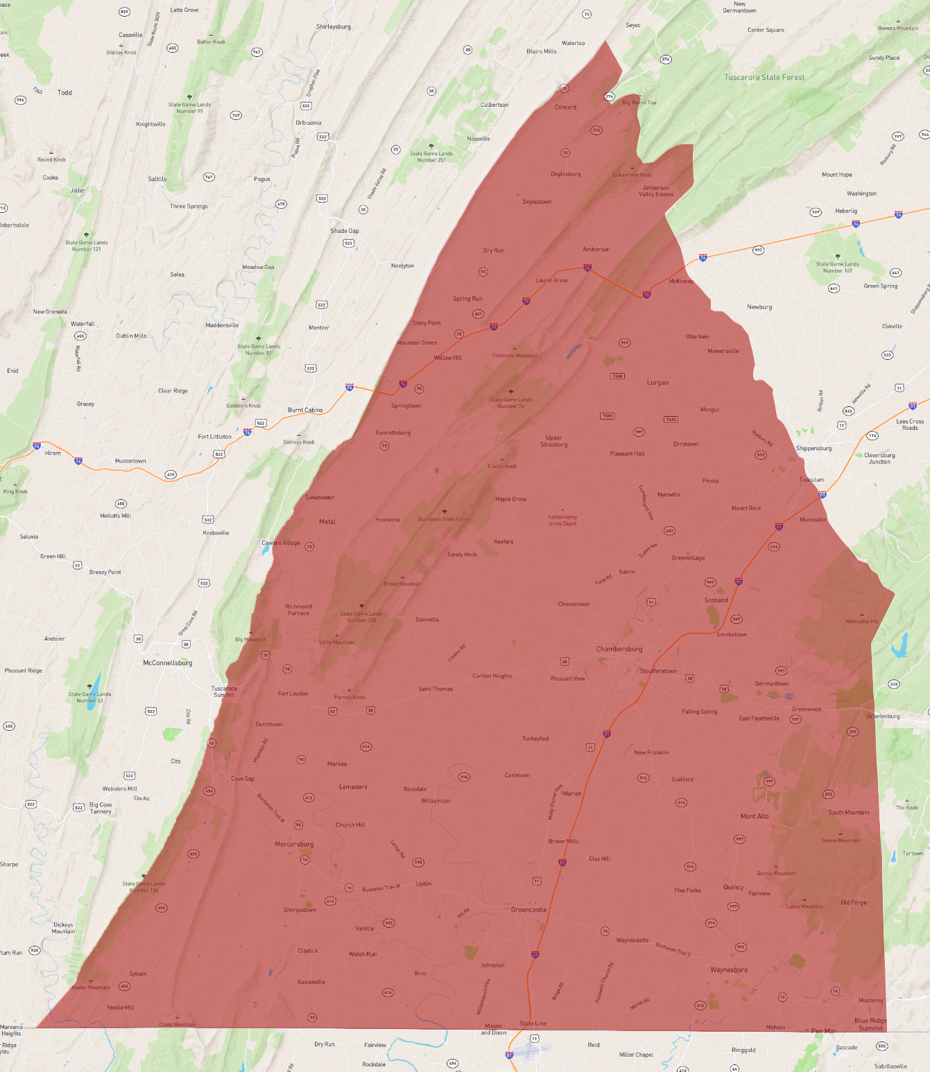 Pennsylvania Franklin County