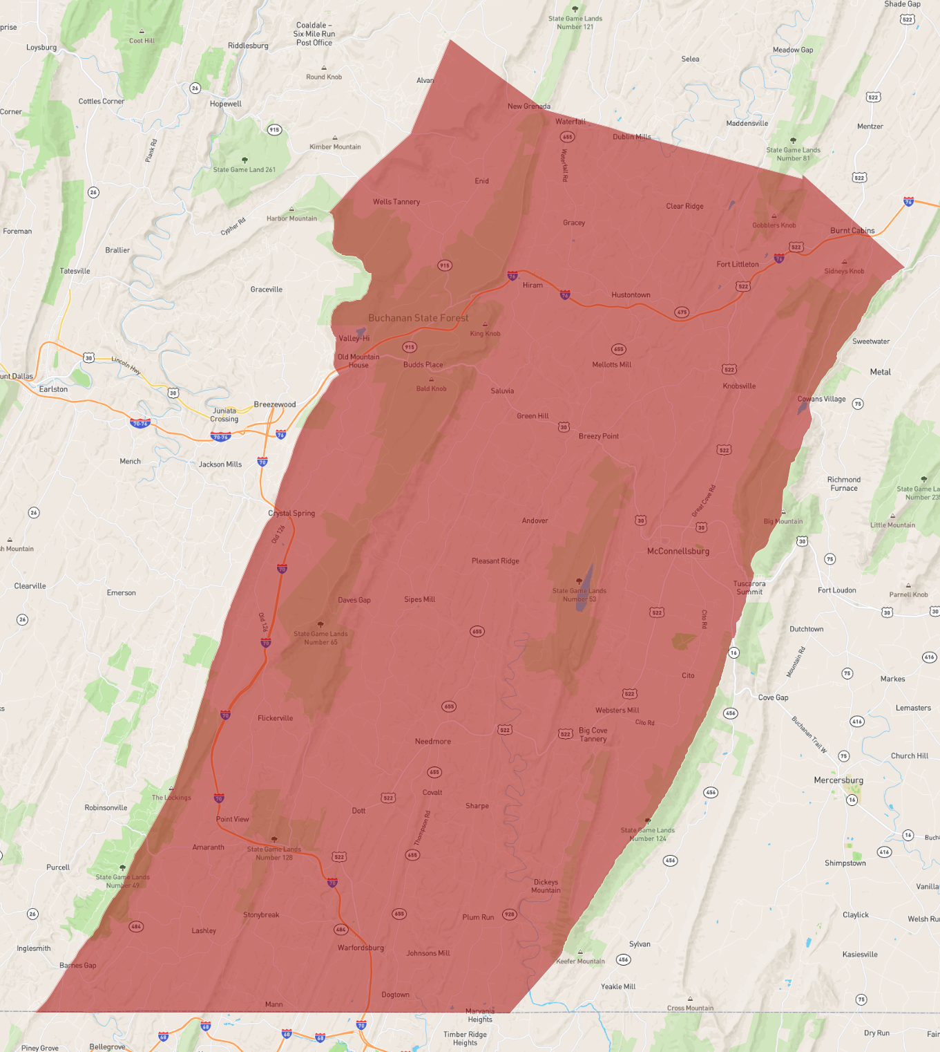 Pennsylvania Fulton County