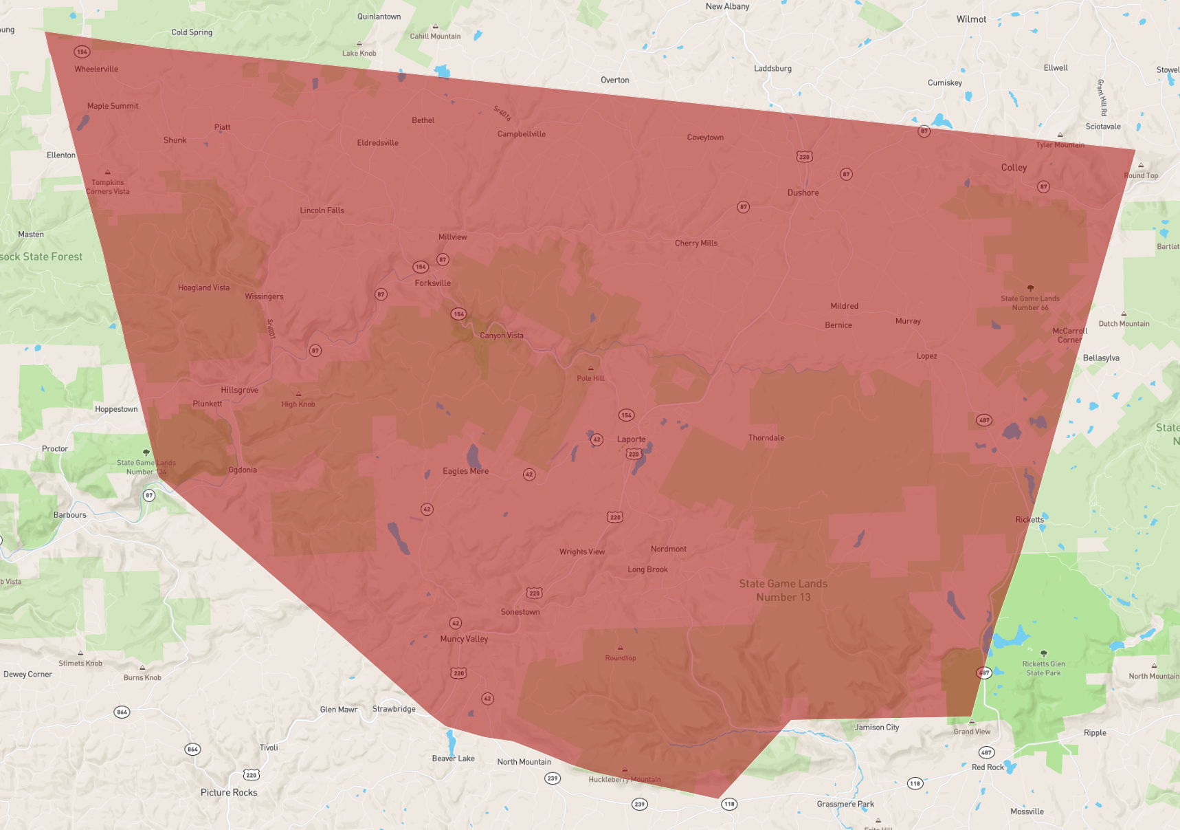 Pennsylvania Sullivan County