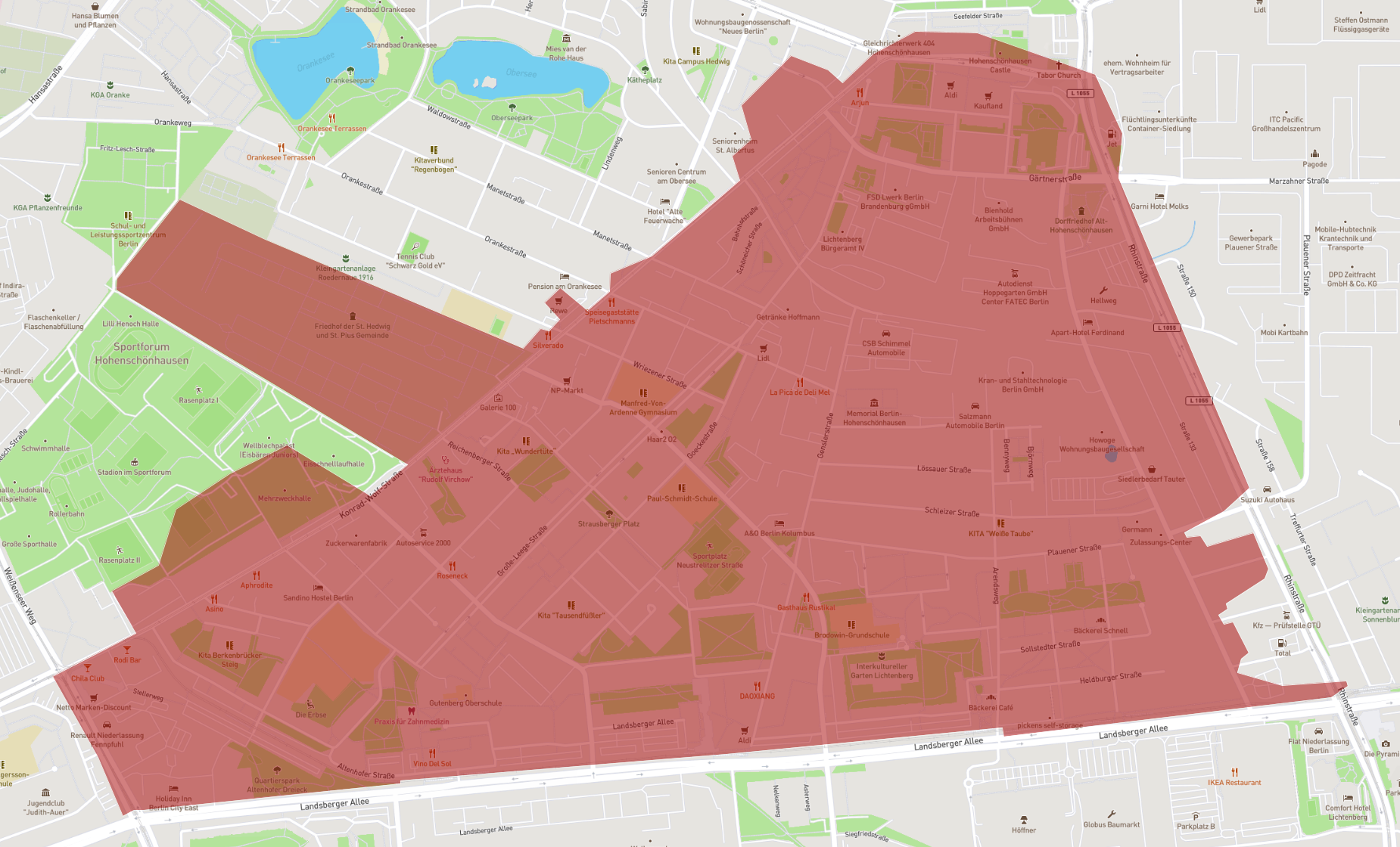 Postleitzahl 13055 Berlin