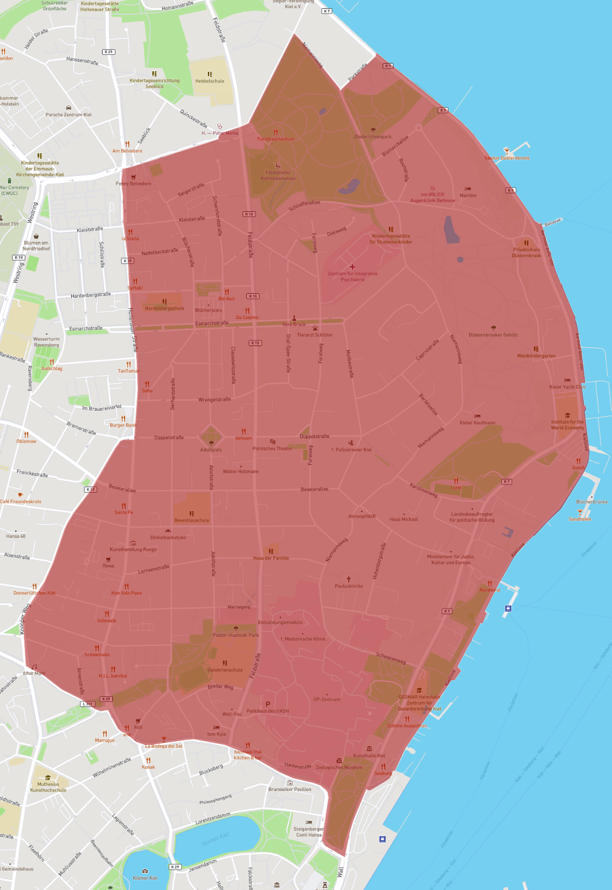 Postleitzahl 24105 Kiel