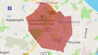 Postleitzahl 24118 - Kiel - AtlasBig.com