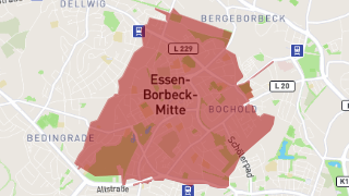 Postleitzahl 45355 - Essen - AtlasBig.com