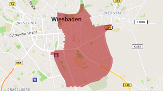 Postleitzahl 65189 - Wiesbaden - AtlasBig.com