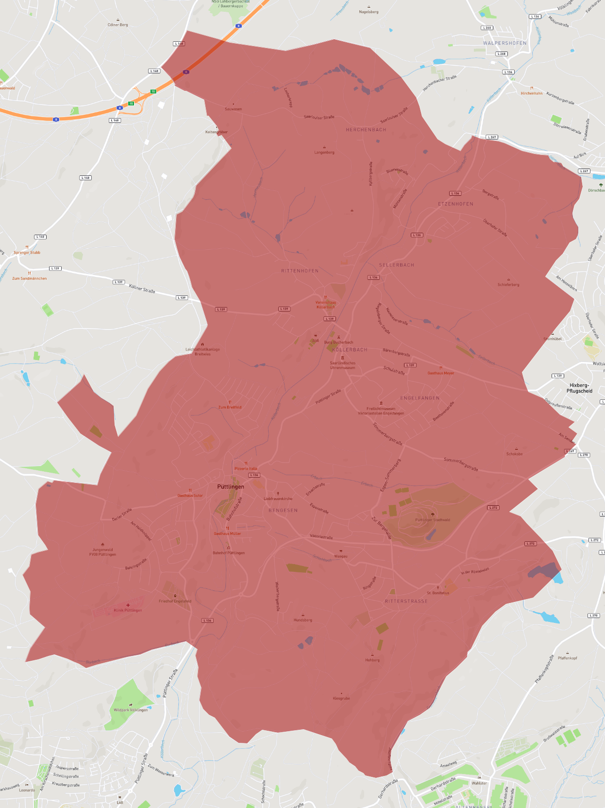 Postleitzahl 66346 Regionalverband Saarbr cken AtlasBig postleitzahl-66346-regionalverband-saarbr-cken-atlasbig