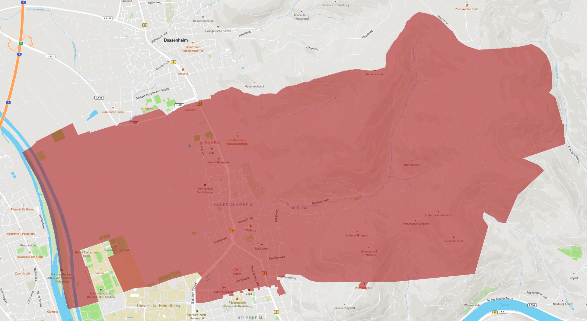 Postleitzahl 69121 Heidelberg