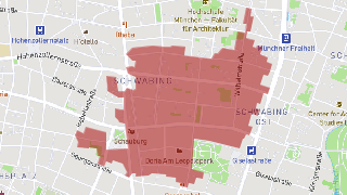 Postleitzahl 80801 - München - AtlasBig.com