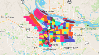 Neighbourhoods in Portland Thumbnail