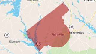 South Carolina Abbeville County Thumbnail