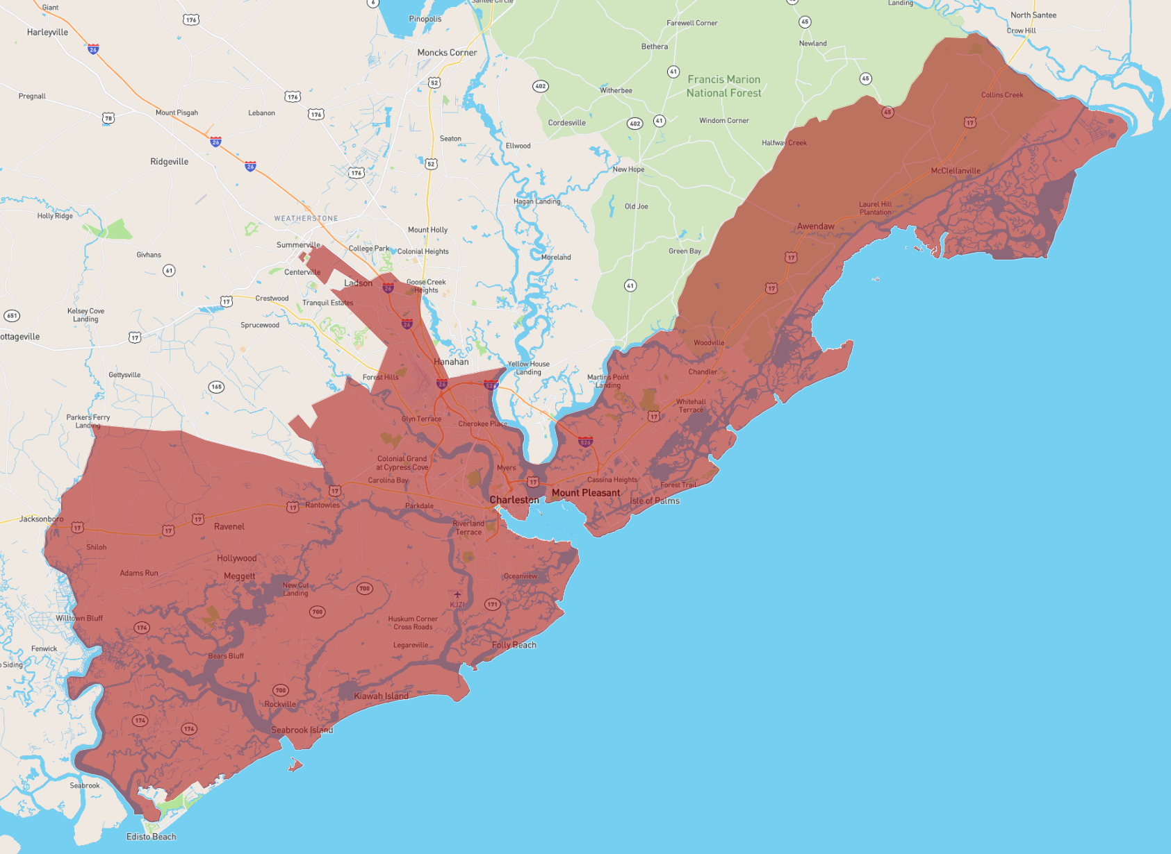 South Carolina Charleston County