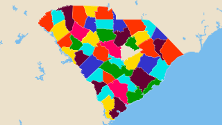 Counties in South Carolina Thumbnail