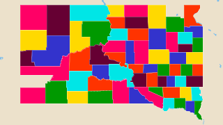 Counties in South Dakota Thumbnail